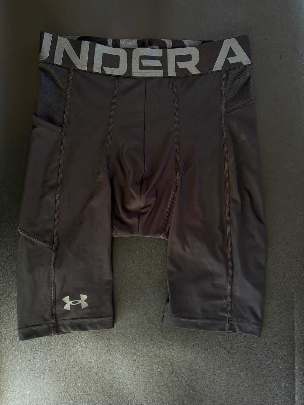Under Armour Black HeatGear Compression Shorts